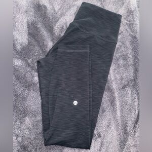 Lululemon Wunder Train High-Rise Tight 25" size 10